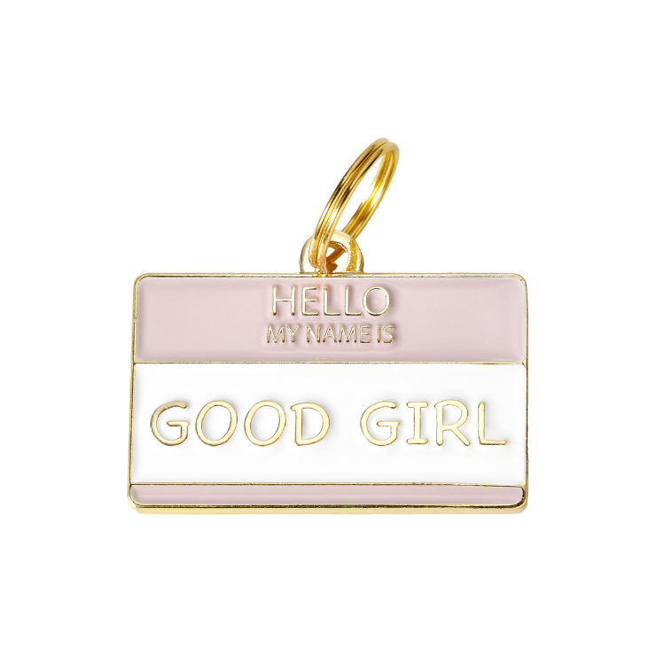 Good Girl Pet ID Tag