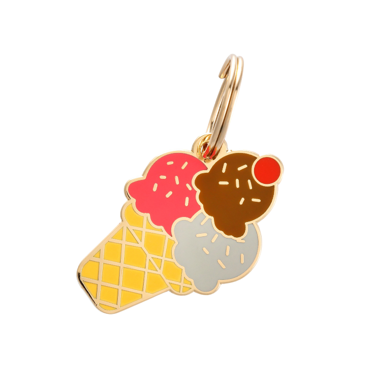 Ice Cream - Pet ID Tag