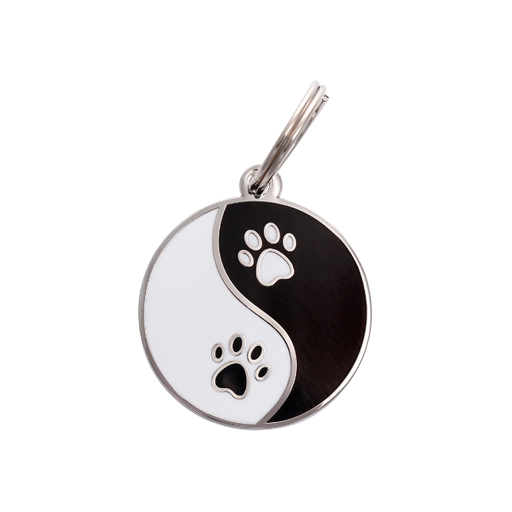 Yin Yang Pet ID Tag