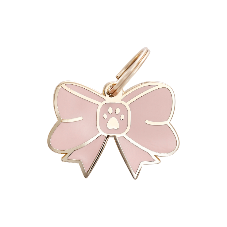 Bow Pet ID Tag