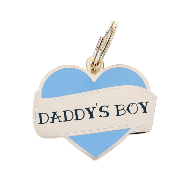 Daddy's Boy Pet ID Tag