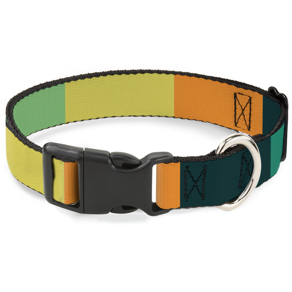 Plastic Clip Collar - Summer Essentials Color Block 1